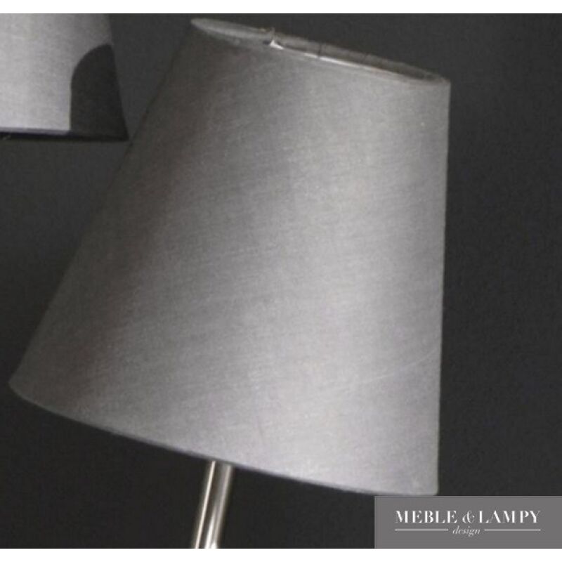 Lampa stołowa 3L szara regulowana