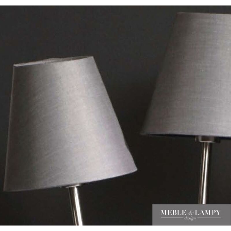 Lampa stołowa 3L szara regulowana