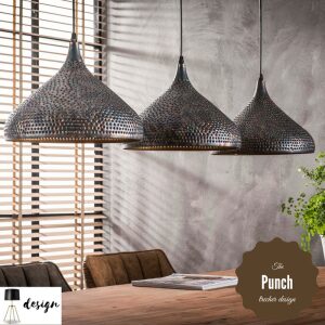 Lampa wisząca 3xØ32 Punch Trecher