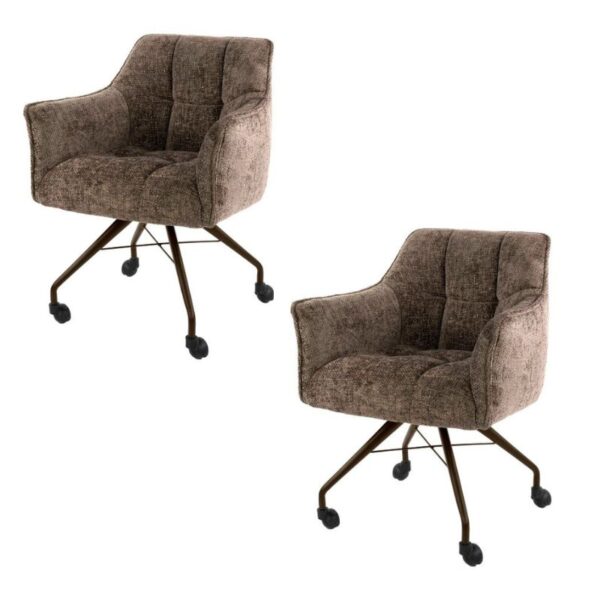 Krzesło Raster na kółkach