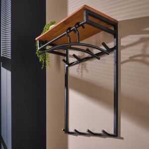 Wieszak ścienny Custom 2x4 haków