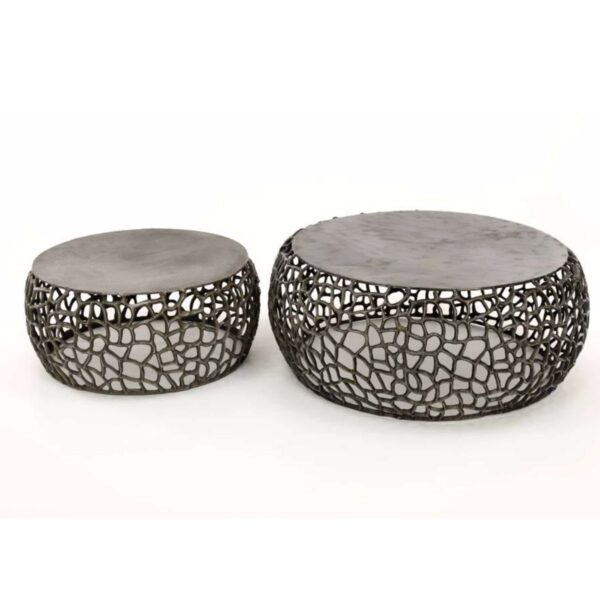 Komplet stolików Maze Sand XL