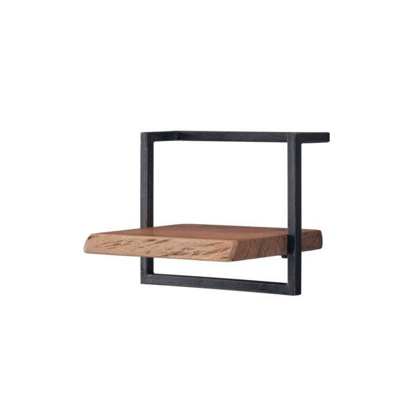 Półka wisząca EDGE 40 cm - naturalne drewno Akacja