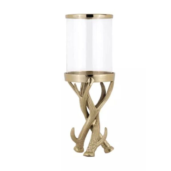 Świecznik Avius złoty