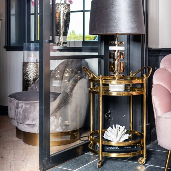 Barek na kółkach złoty Hendricks