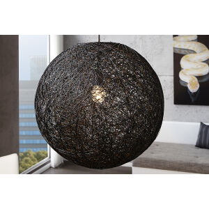 Lampa wisząca Cocoon czarna 60 cm
