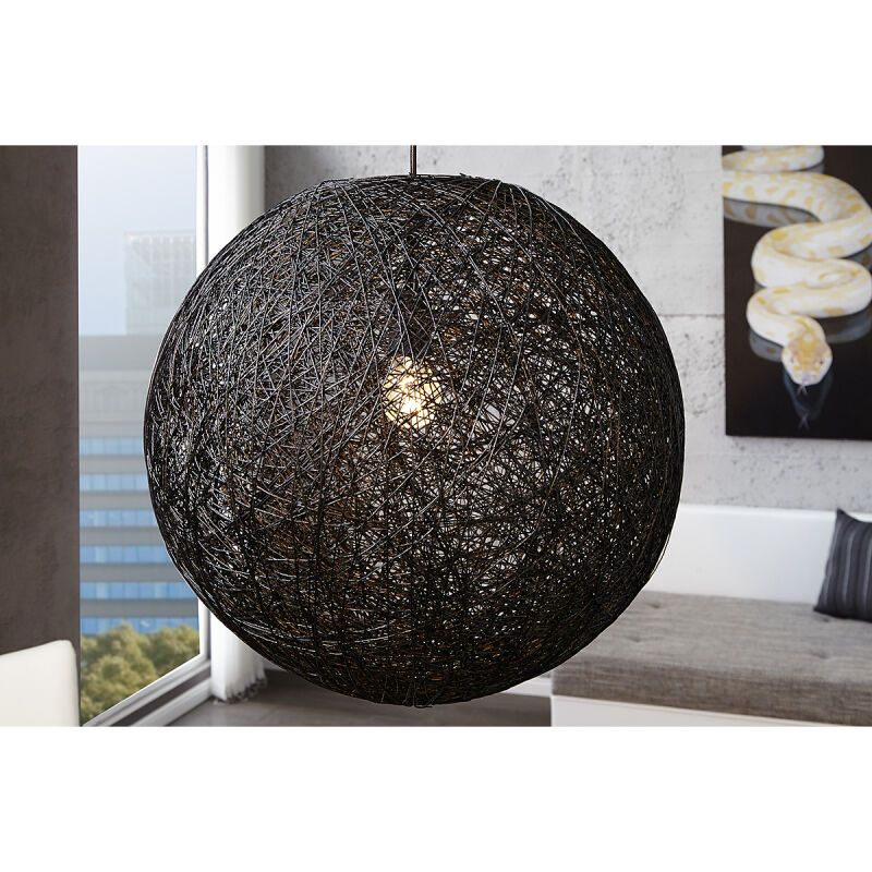 Lampa wisząca Cocoon czarna 60 cm