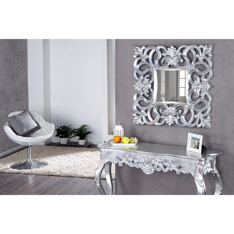 Lustro Venice srebrne 75 cm - obrazek 2