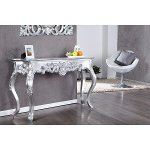 Konsola Venice srebrna 110 cm