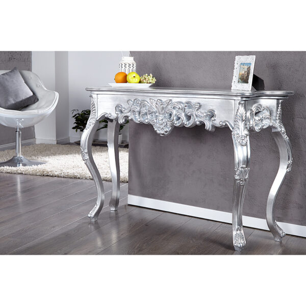 Konsola Venice srebrna 110 cm