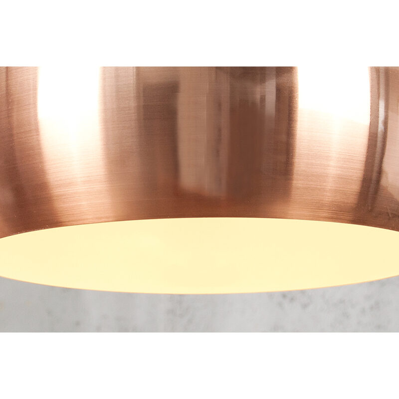 Lampa wisząca Kula Miedziana 30 cm - obrazek 4