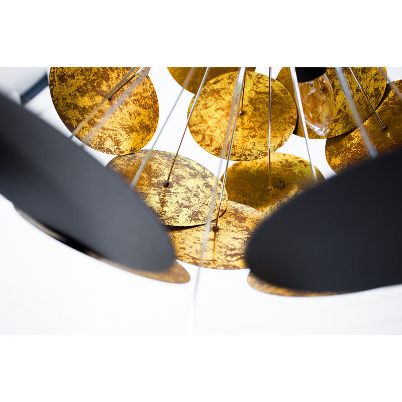 Lampa wisząca Infinity Home czarno-złota - obrazek 3