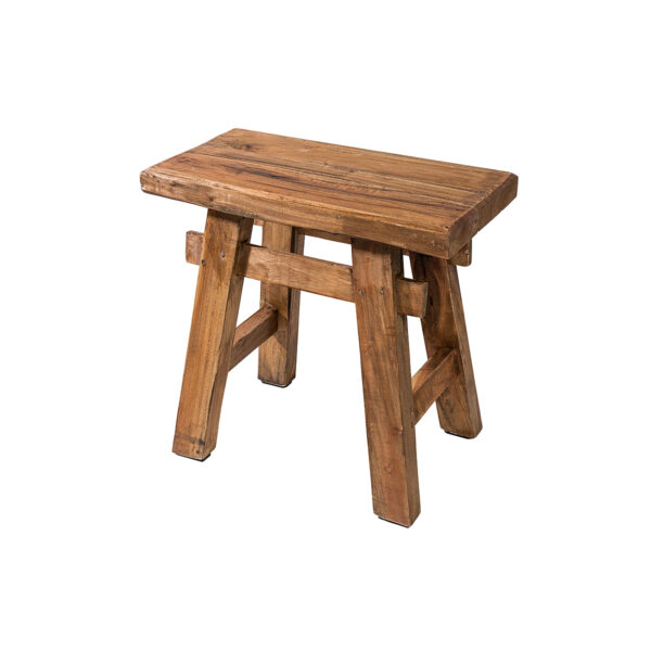 Stołek Hemingway 40 cm drewniany