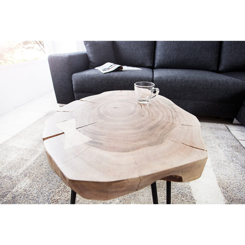 Stolik Goa II 40 cm drewniany - obrazek 2