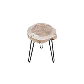 Stolik Goa II 40 cm drewniany
