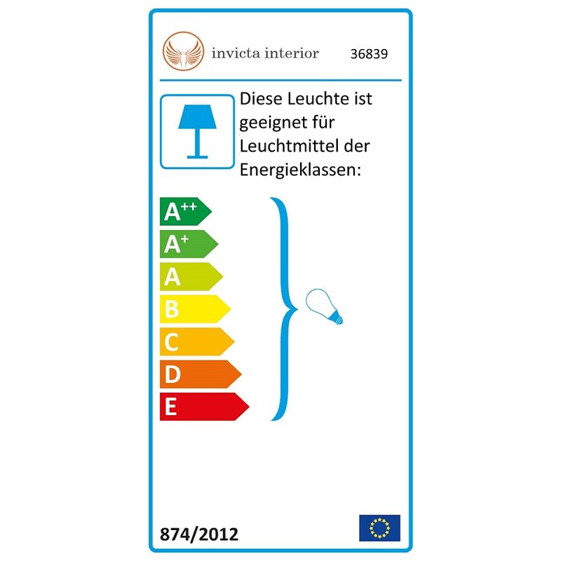 Lampa podłogowa Infinity Home 170 cm czarne złoto - obrazek 7