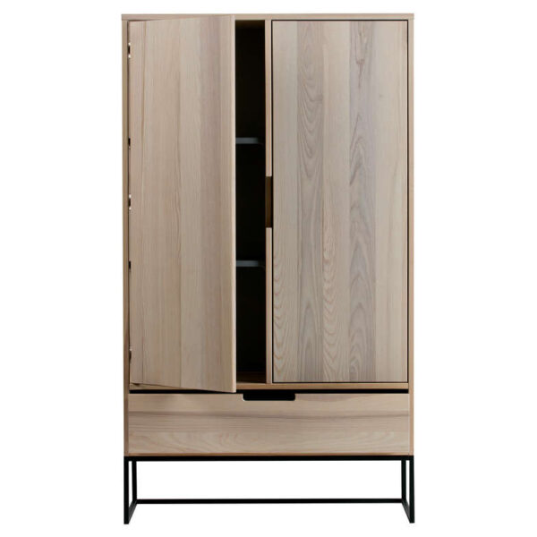 Szafa Silas z drewna jesionu [fsc]