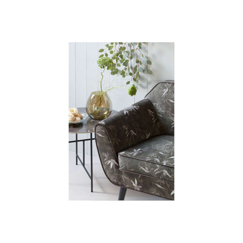 Stolik Vida z mamrmurowym blatem czarny 48xØ60 - obrazek 4