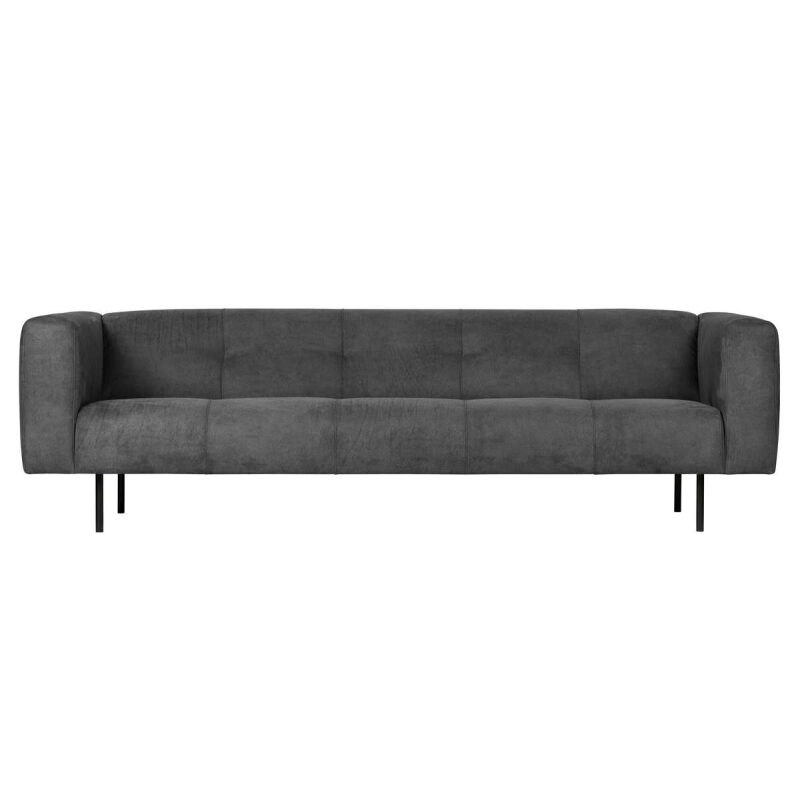 Sofa Skin 4-osobowa 250 cm ciemnoszara