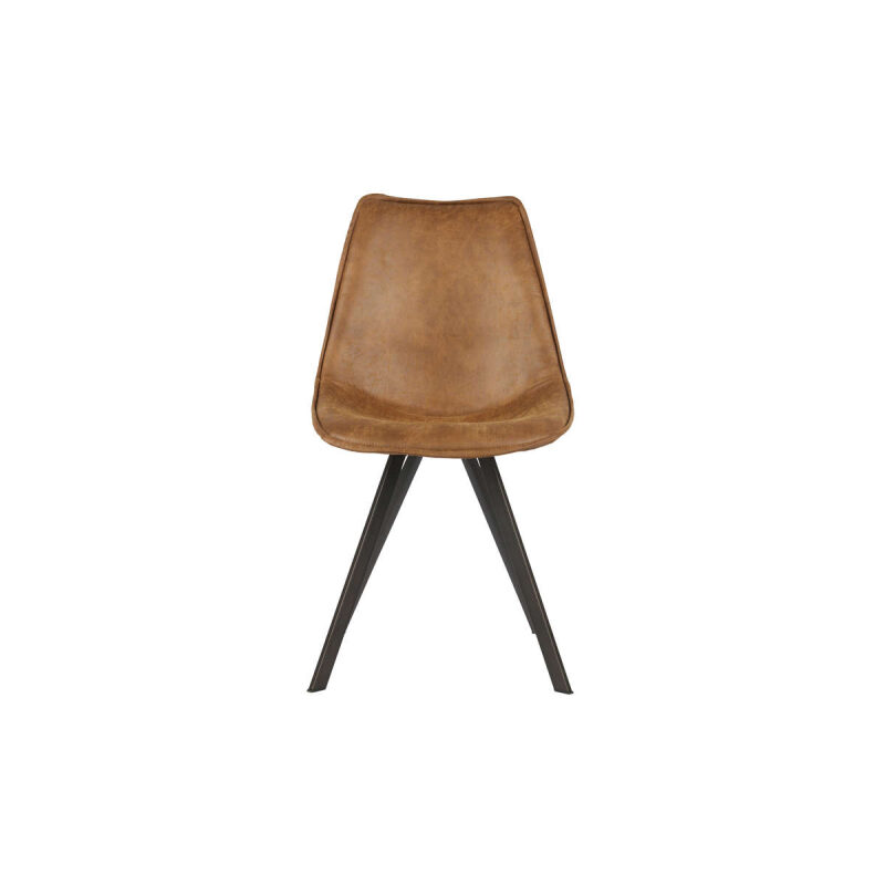 Krzesło do jadalni koniakowe Set of 2