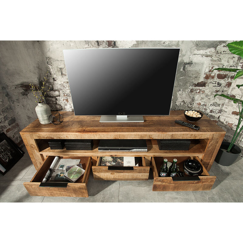 Szafka RTV Iron Craft 170 cm Mango - obrazek 2