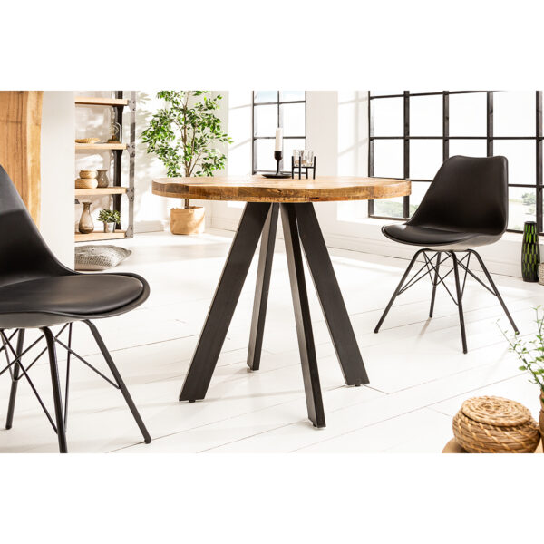 Okrągły stół  Iron Craft 80 mango