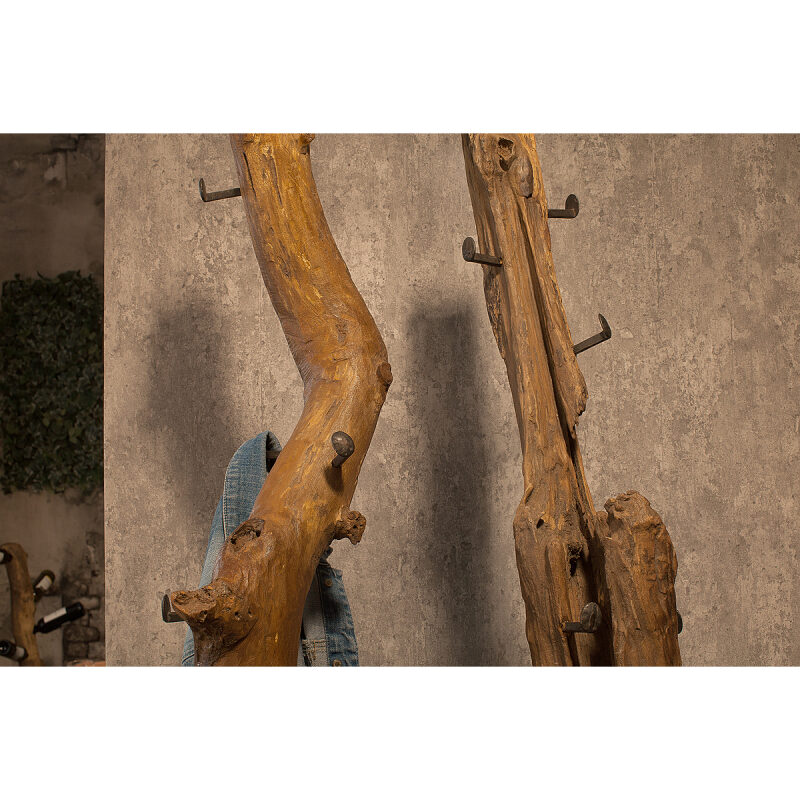 Wieszak stojący Hemingway 200 cm drewniany - obrazek 2