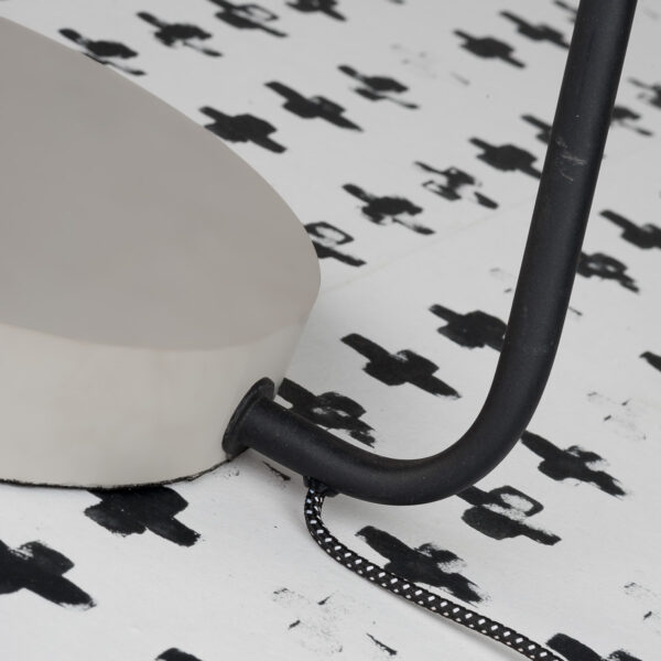 Lampa podłogowa MADRID/F/B, czarna