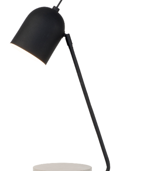 Lampa stołowa MADRID/T/B, czarna