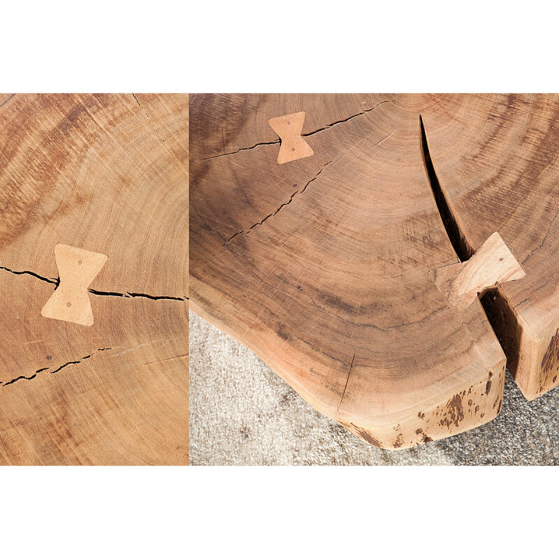 Stolik kawowy Goa 60 cm drewno - obrazek 5
