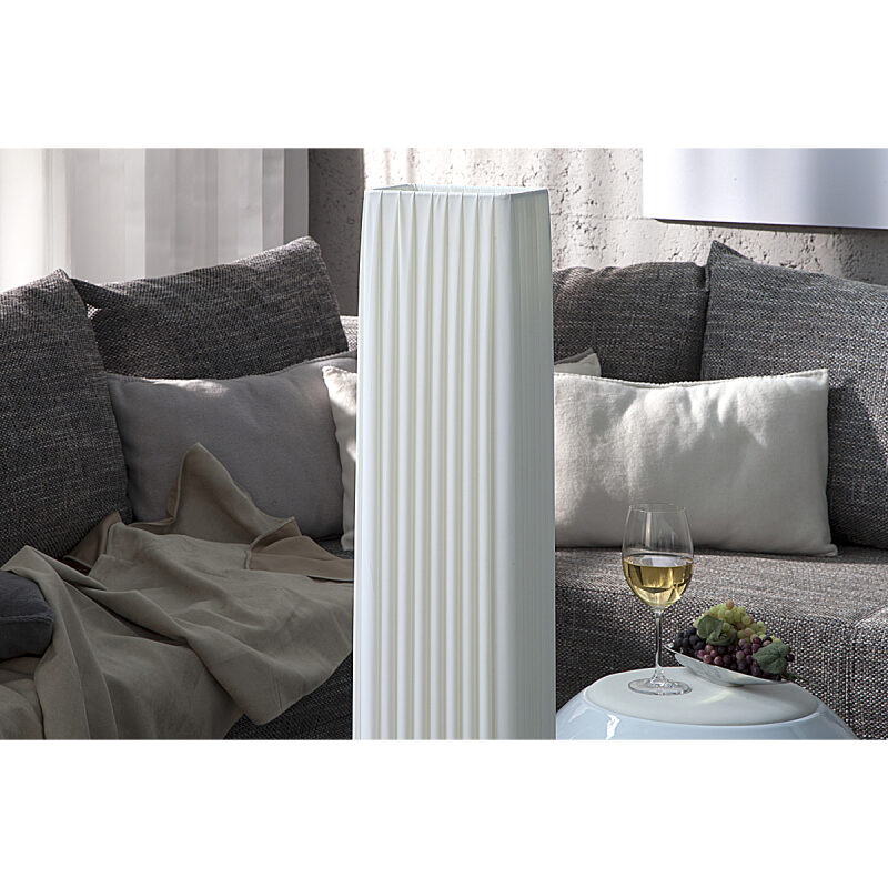 Lampa podłogowa Paris biała 120 cm - obrazek 3