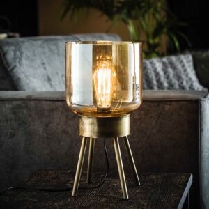 Lampa stołowa 4 nóżki Amber Glas
