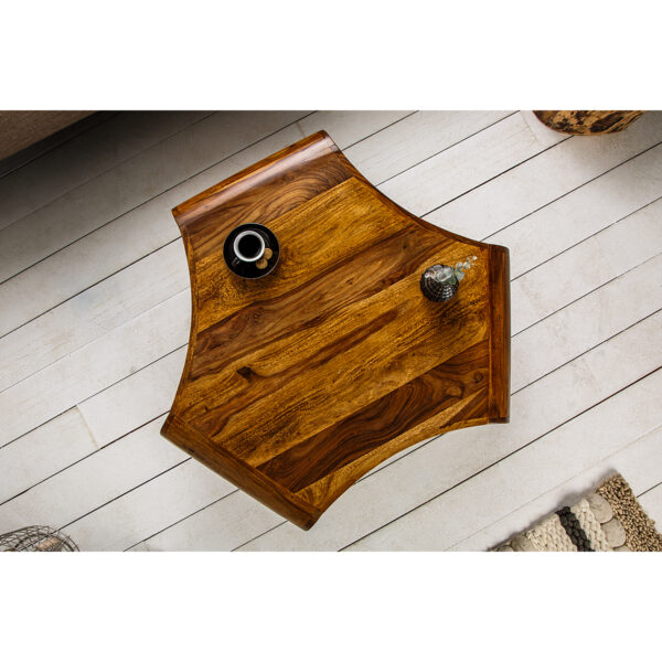 Stolik kawowy Organic Living brązowy