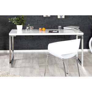 Biurko White Desk 140x60 cm