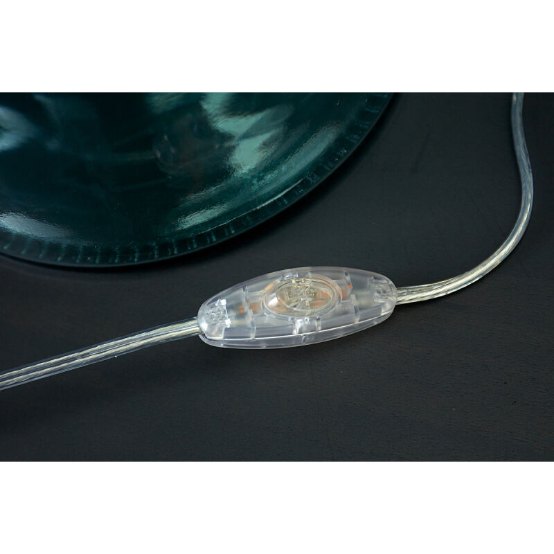 Lampa stołowa szkło z recyklingu Classic II - obrazek 4