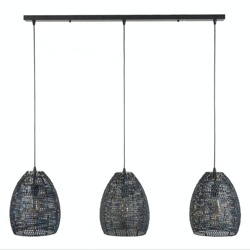 Lampa wisząca 3xØ26 Armor ovalna