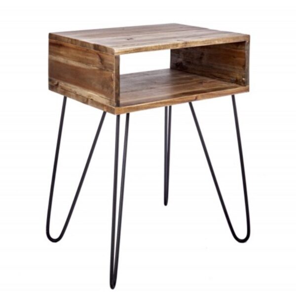 Szafka nocna Scorpion 40 cm brązowa akacja