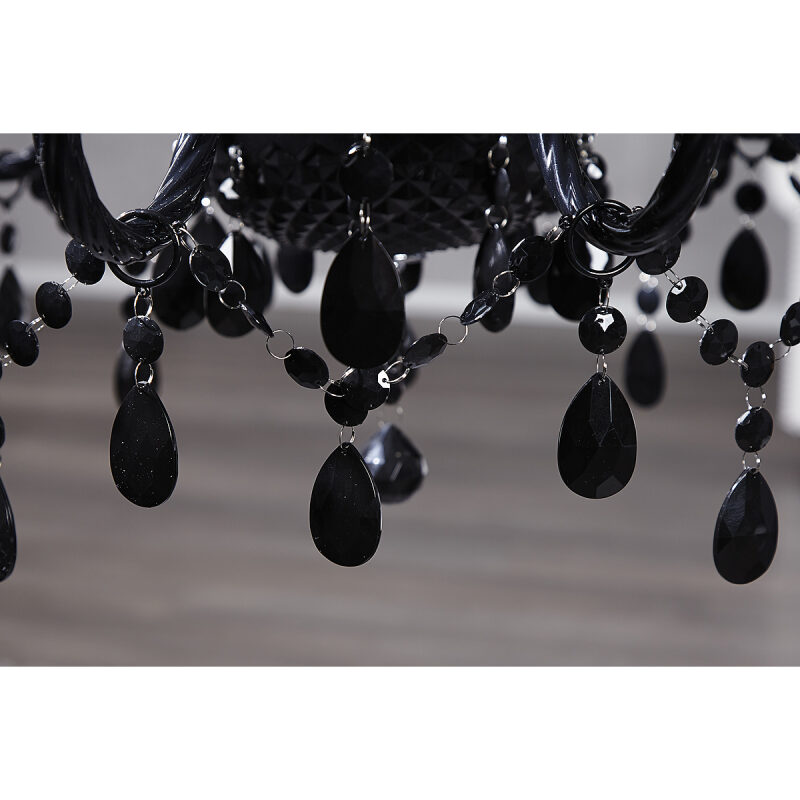 Żyrandol Diamonds 15L czarny - obrazek 5