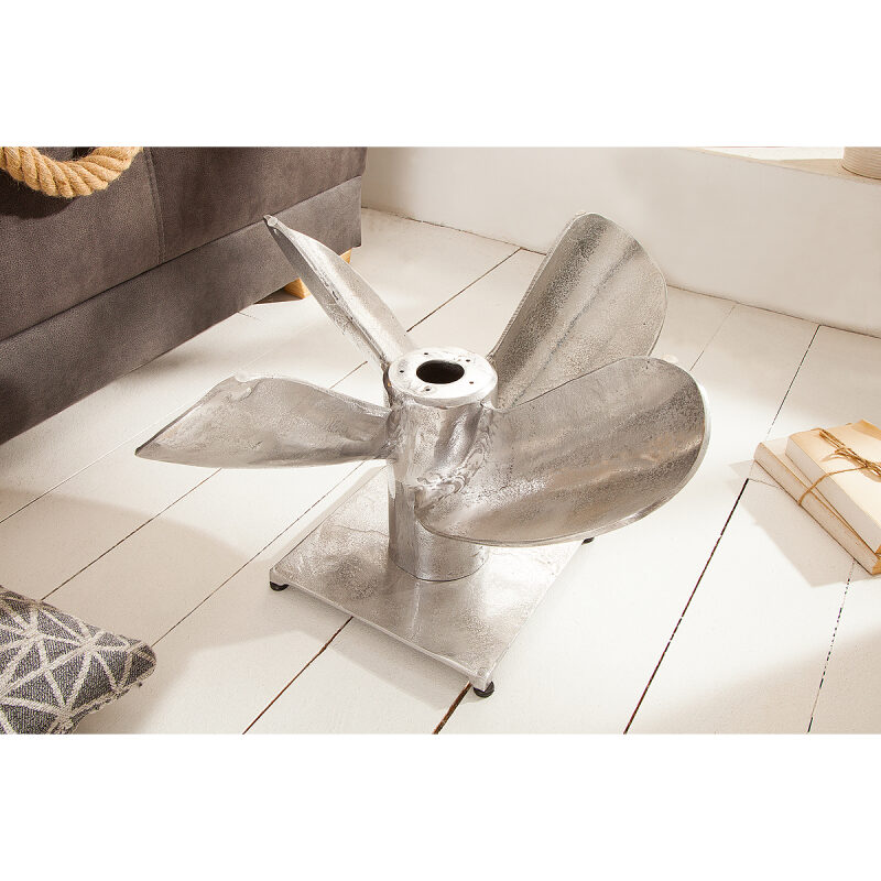 Podstawa stolika Ocean 85 cm srebrna