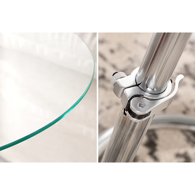 Stolik Effect 50-70 cm szklany - obrazek 4