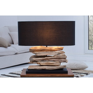 Lampa stołowa Riverine II czarna