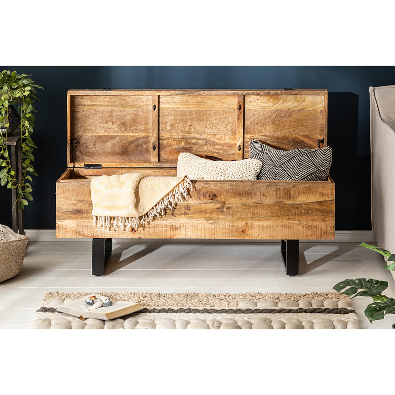 Skrzynia Factory Loft 115 cm mango - obrazek 4