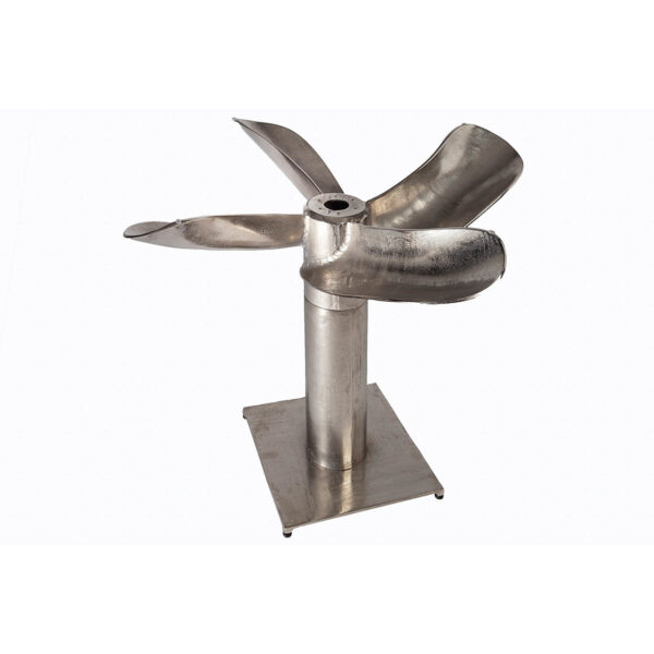 Podstawa stołu Ocean 94 cm srebrna