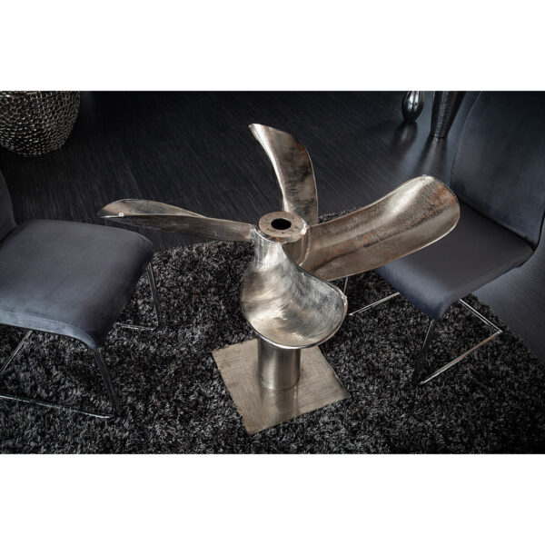 Podstawa stołu Ocean 94 cm srebrna