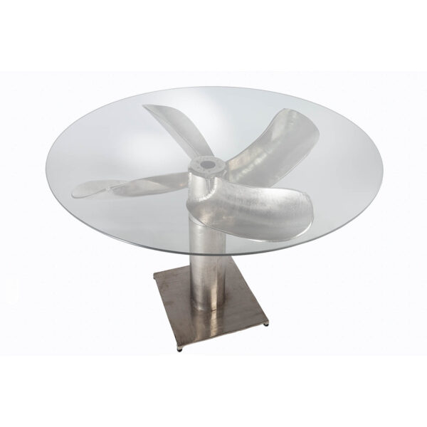 Szklany blat do stołu Ocean 105 cm