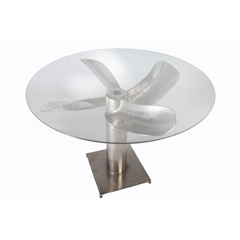 Szklany blat do stołu Ocean 105 cm