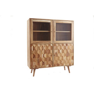 Witryna Mystic Living 140 cm akacja