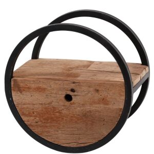 Półka ścienna Circular Ø40 z szufladą