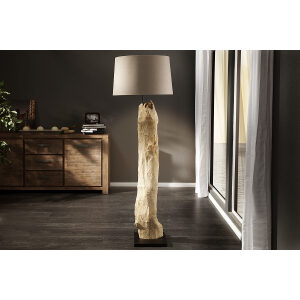 Lampa podłogowa Rousilique beżowa
