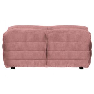 Podnóżek aksamit różowy